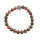 Unakite 8MM Bead Lion Head Gemstone Bracelet